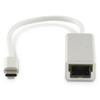 LMP LMP - USB-C naar Gigabit Ethernet Adapter - Zilver