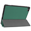 Case2go - Tablet hoes geschikt voor Samsung Galaxy Tab S6 Lite - Tri-Fold Book Case met Stylus Pen houder - Groen