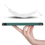 Case2go - Tablet hoes geschikt voor Samsung Galaxy Tab S8 (2022) - 11 inch - Flexibel TPU - Tri-Fold Book Case - Met pencil houder - Groen