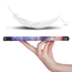 Case2go - Tablet hoes geschikt voor Samsung Galaxy Tab S8 (2022) - 11 inch - Flexibel TPU - Tri-Fold Book Case - Met pencil houder - Galaxy