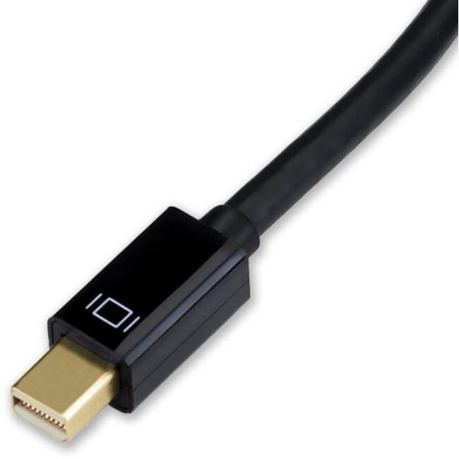 Mini displayport naar VGA adapter - Zwart