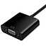 Mini displayport naar VGA adapter - Zwart