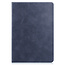 Case2go - Hoes geschikt voor Samsung Galaxy Tab S8 (2022) - PU Leer Folio Book Case - Donker Blauw