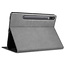 Case2go - Hoes geschikt voor Samsung Galaxy Tab S8 (2022) - PU Leer Folio Book Case - Grijs