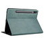 Case2go - Hoes geschikt voor Samsung Galaxy Tab S8 (2022) - PU Leer Folio Book Case - Groen