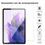Tablet screenprotector geschikt voor Samsung Galaxy Tab S7 Plus (2020) - Case-friendly screenprotector - 2 stuks - Tempered Glass - Transparant
