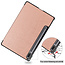 Case2go - Tablet Hoes geschikt voor Samsung Galaxy Tab S8 (2022) - Tri-Fold Book Case - Rosé Goud