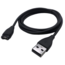 Oplaadkabel compatibel met Garmin Instinct / Forerunner / Fenix kabel - USB kabel - 1.0 meter - Zwart