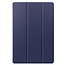 Tablet hoes & Screenprotector geschikt voor Samsung Galaxy Tab S8 Plus - 12.4 Inch - Auto Wake/Sleep functie - Donker Blauw