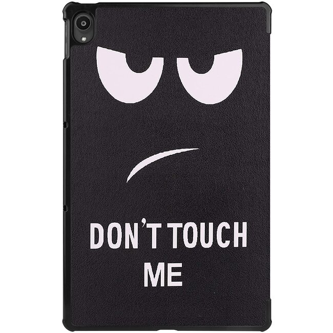 Tablet hoes & Screenprotector geschikt voor Lenovo Tab P11 - 11 Inch - Auto Wake/Sleep functie - Don't touch me