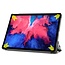 Tablet hoes & Screenprotector geschikt voor Lenovo Tab P11 - 11 Inch - Auto Wake/Sleep functie - Graffiti