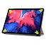 Tablet hoes & Screenprotector geschikt voor Lenovo Tab P11 - 11 Inch - Auto Wake/Sleep functie - Rosé-Goud