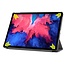 Tablet hoes & Screenprotector geschikt voor Lenovo Tab P11 - 11 Inch - Auto Wake/Sleep functie - Grijs