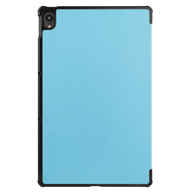 Tablet hoes & Screenprotector geschikt voor Lenovo Tab P11 - 11 Inch - Auto Wake/Sleep functie - Licht Blauw