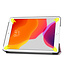 Tablet Hoes & Screenprotector voor iPad (2021, 2020 & 2019) tablet hoes en screenprotector - 2 in 1 cover - 10.2 inch - Tri-Fold Book Case - Flower Fairy