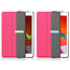 Tablet Hoes & Screenprotector voor iPad (2021, 2020 & 2019) tablet hoes en screenprotector - 2 in 1 cover - 10.2 inch - Tri-Fold Book Case - Magenta