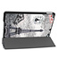 Tablet Hoes & Screenprotector voor iPad (2021, 2020 & 2019) tablet hoes en screenprotector - 2 in 1 cover - 10.2 inch - Tri-Fold Book Case - Eiffeltoren