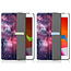 Tablet Hoes & Screenprotector voor iPad (2021, 2020 & 2019) tablet hoes en screenprotector - 2 in 1 cover - 10.2 inch - Tri-Fold Book Case - Galaxy