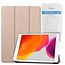 Tablet Hoes & Screenprotector voor iPad (2021, 2020 & 2019) tablet hoes en screenprotector - 2 in 1 cover - 10.2 inch - Tri-Fold Book Case - Goud