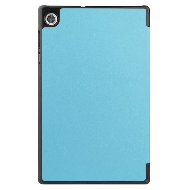 Tablet hoes & Screenprotector geschikt voor Lenovo Tab M10 (TB-X306F) - 10.1 Inch - Auto Wake/Sleep functie - Licht Blauw