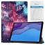 Tablet hoes & Screenprotector geschikt voor Lenovo Tab M10 (TB-X306F) - 10.1 Inch - Auto Wake/Sleep functie - Galaxy