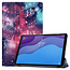Tablet hoes & Screenprotector geschikt voor Lenovo Tab M10 (TB-X306F) - 10.1 Inch - Auto Wake/Sleep functie - Galaxy