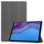 Tablet hoes & Screenprotector geschikt voor Lenovo Tab M10 (TB-X306F) - 10.1 Inch - Auto Wake/Sleep functie - Grijs