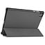 Tablet hoes & Screenprotector geschikt voor Lenovo Tab M10 (TB-X306F) - 10.1 Inch - Auto Wake/Sleep functie - Grijs
