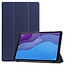 Tablet hoes & Screenprotector geschikt voor Lenovo Tab M10 (TB-X306F) - 10.1 Inch - Auto Wake/Sleep functie - Donker Blauw