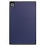 Tablet hoes & Screenprotector geschikt voor Lenovo Tab M10 (TB-X306F) - 10.1 Inch - Auto Wake/Sleep functie - Donker Blauw