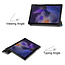 Tablet hoes & Screenprotector geschikt voor Samsung Galaxy Tab A8 - 10.5 Inch - Auto Wake/Sleep functie - Eenhoorn