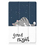 Tablet hoes & Screenprotector geschikt voor Samsung Galaxy Tab A8 - 10.5 Inch - Auto Wake/Sleep functie - Good Night