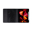 Case2go - Draadloze Bluetooth toetsenbord Tablet hoes geschikt voor Apple iPad Air 11 (2024) / iPad Air 10.9 (2022) met RGB verlichting en Stylus Pen Houder - Zwart