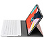 Case2go - Tablet toetsenbord geschikt voor Apple iPad Air (2020/2022) - 10.9 Inch - Bluetooth Toetsenbord Hoes - QWERTY - Magneetsluiting - Sleep/Wake-up functie - Rosé Goud