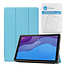 Tablet hoes & 2-Pack Screenprotector geschikt voor Lenovo Tab M10 - 10.1 Inch - Auto Wake/Sleep functie - Licht Blauw