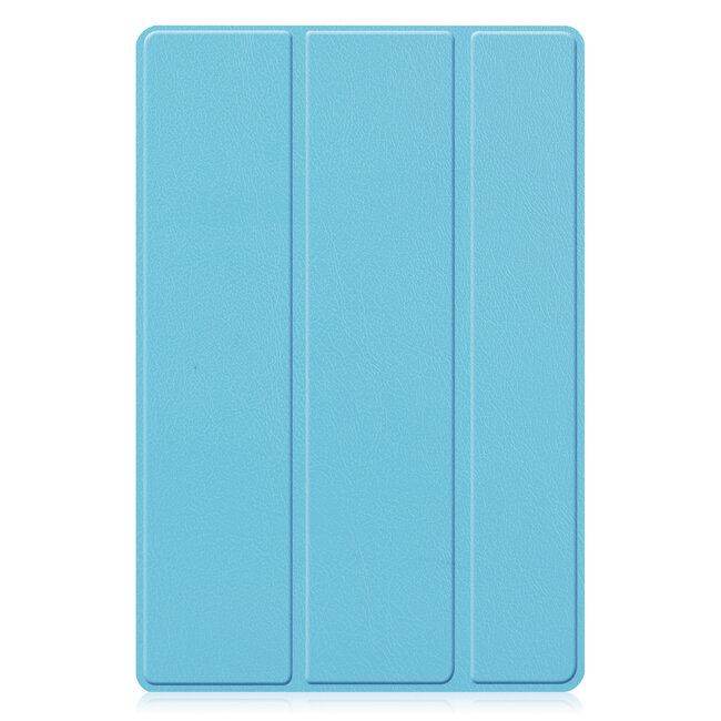 Tablet hoes & 2-Pack Screenprotector geschikt voor Samsung Galaxy Tab A8 - 10.5 Inch - Auto Wake/Sleep functie - Licht Blauw
