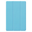 Tablet hoes & 2-Pack Screenprotector geschikt voor Samsung Galaxy Tab A8 - 10.5 Inch - Auto Wake/Sleep functie - Licht Blauw