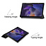 Tablet hoes & 2-Pack Screenprotector geschikt voor Samsung Galaxy Tab A8 - 10.5 Inch - Auto Wake/Sleep functie - Zwart