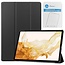 Tablet hoes & 2-Pack Screenprotector geschikt voor Samsung Galaxy Tab S8 Plus - 12.4 Inch - Auto Wake/Sleep functie - Zwart