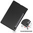 Tablet hoes & 2-Pack Screenprotector geschikt voor Samsung Galaxy Tab S8 - 11 Inch - Auto Wake/Sleep functie - Zwart