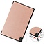 Tablet hoes & 2-Pack Screenprotector geschikt voor Lenovo Tab P11 - 11 Inch - Auto Wake/Sleep functie - Rosé-Goud