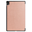 Tablet hoes & 2-Pack Screenprotector geschikt voor Lenovo Tab P11 - 11 Inch - Auto Wake/Sleep functie - Rosé-Goud