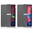 Tablet hoes & 2-Pack Screenprotector geschikt voor Lenovo Tab P11 - 11 Inch - Auto Wake/Sleep functie - Grijs