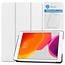 Tablet hoes & 2-Pack Screenprotector geschikt voor iPad 2021 / 2020 / 2019 - 10.2 Inch - Auto Wake/Sleep functie - Wit