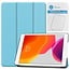 Tablet hoes & 2-Pack Screenprotector geschikt voor iPad 2021 / 2020 / 2019 - 10.2 Inch - Auto Wake/Sleep functie - Licht Blauw