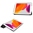 Tablet hoes & 2-Pack Screenprotector geschikt voor iPad 2021 / 2020 / 2019 - 10.2 Inch - Auto Wake/Sleep functie - Eiffeltoren