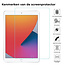 Tablet hoes & 2-Pack Screenprotector geschikt voor iPad 2021 / 2020 / 2019 - 10.2 Inch - Auto Wake/Sleep functie - Vlinder