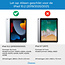 Tablet hoes & 2-Pack Screenprotector geschikt voor iPad 2021 / 2020 / 2019 - 10.2 Inch - Auto Wake/Sleep functie - Vlinder