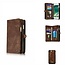 CaseMe - Telefoonhoesje geschikt voor iPhone SE 2022 - 2 in 1 Wallet Book Case - Bruin