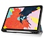 Case2go - Tablet Hoes geschikt voor Apple iPad Air 11 (2024) / Apple iPad Air 10.9 (2022) - Tri-Fold Book Case - Apple Pencil Houder - Galaxy